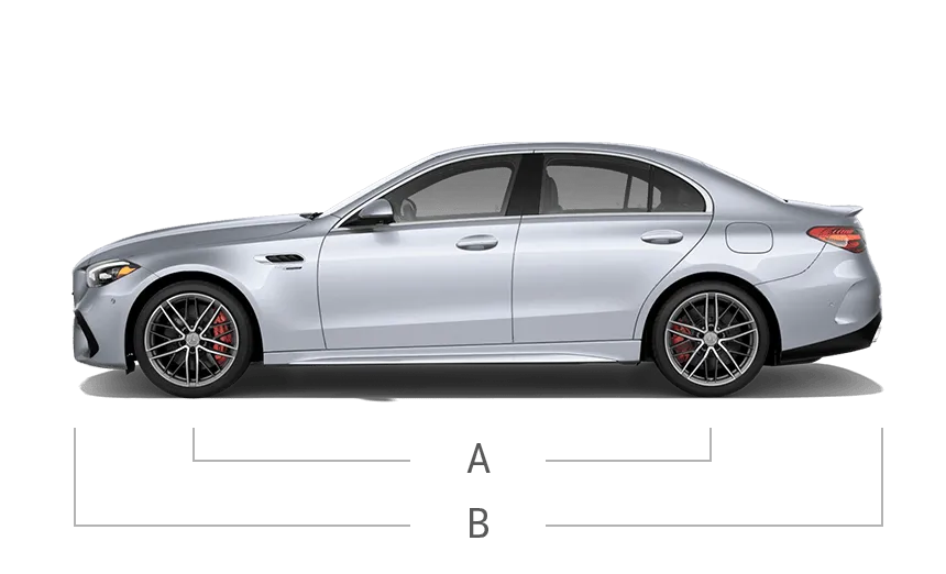 vehicle side view dimensions