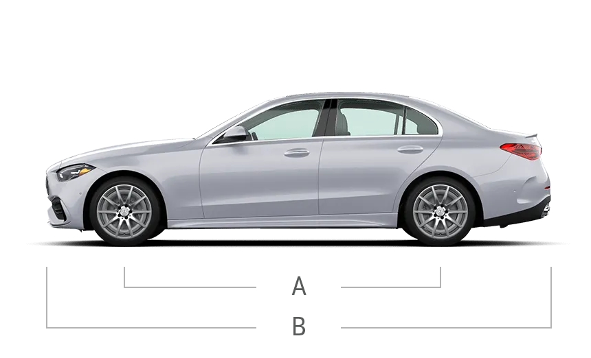 vehicle side view dimensions