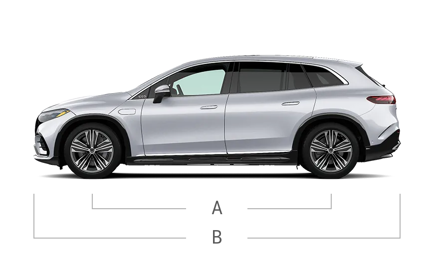 vehicle side view dimensions