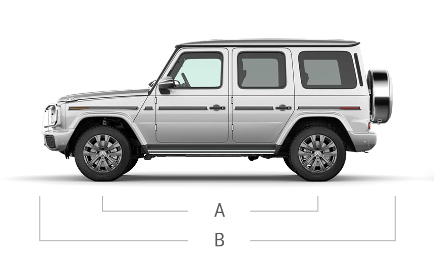 vehicle side view dimensions