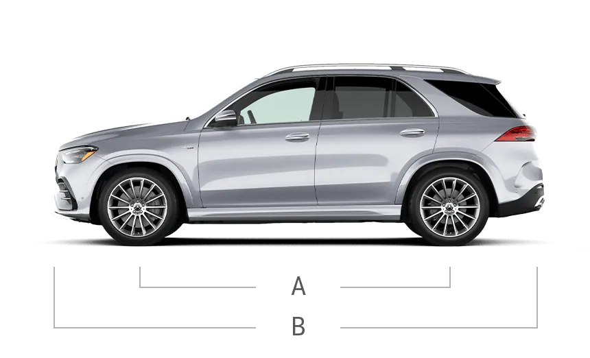 vehicle side view dimensions