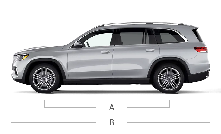 vehicle side view dimensions