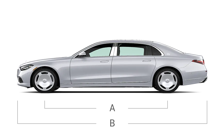 vehicle side view dimensions