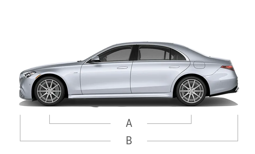 vehicle side view dimensions